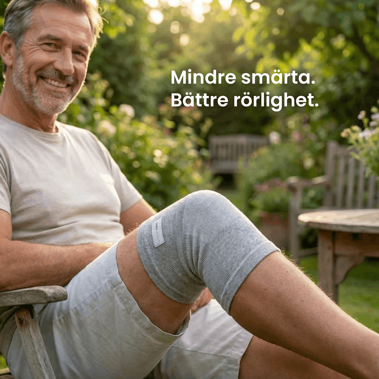 BambuRelief™ – Naturlig smärtlindring för ömma knän